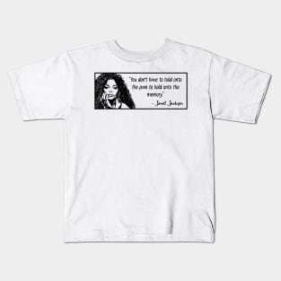 Janet Jackson Kids T-Shirt